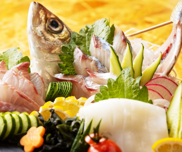 お刺身の盛り合わせ